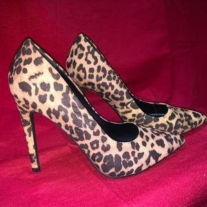Leopard Print Heels